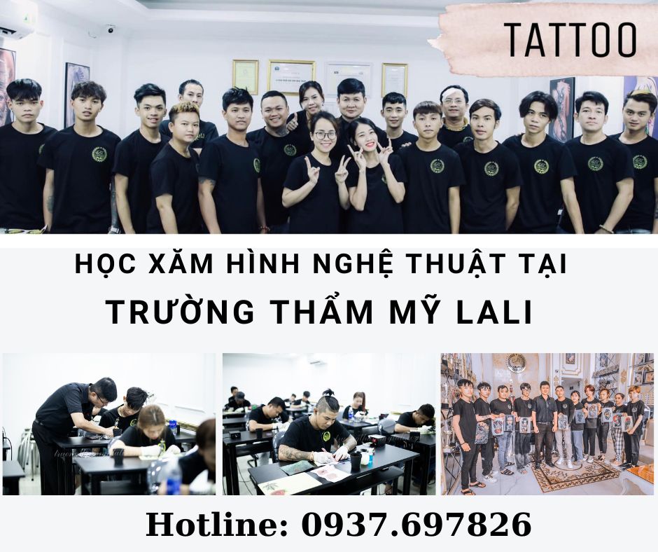 Khoa Dao Tao Day Hoc Nghe Xam Hinh Nghe Thuat Body Tattoo Uy Tin Tai TPHCM​